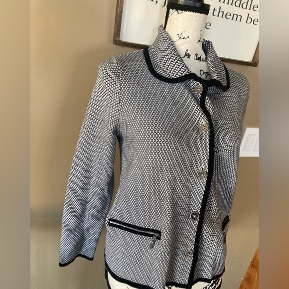 Jones New York button down blazer size L women’s - Picture 2 of 9